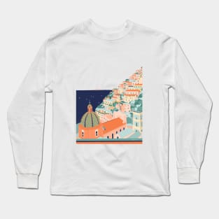 Positano, Amalfi coast, Italy Long Sleeve T-Shirt